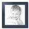 ArtToFrames 24x24" Matted Picture Frame with 20x20" Single Mat Photo Opening Framed in 1.25" Black and 2" Mat (FWM-4083-24x24)